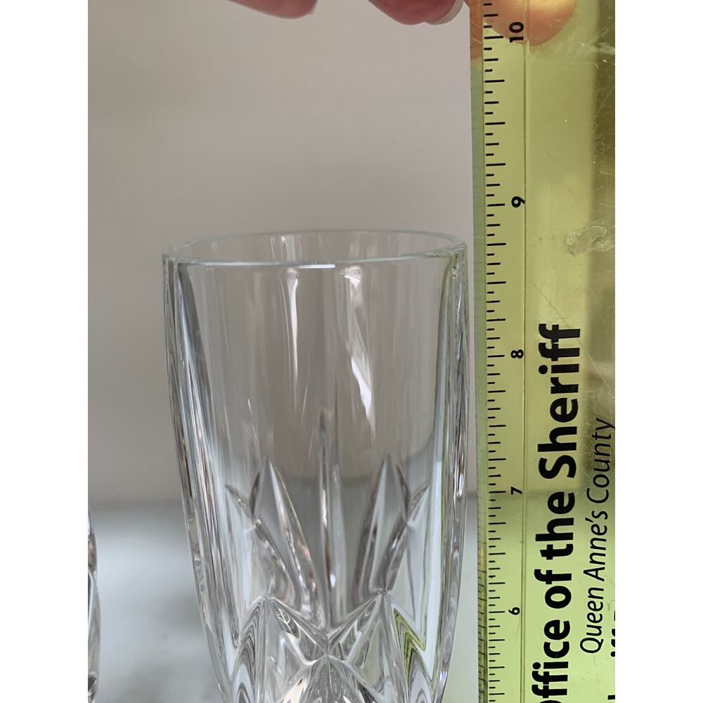 Beautiful Marquis By Waterford Crystal Champagne Flutes Set of 2 - Picture 5 of 6